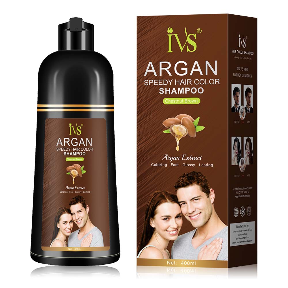 Chestnut Brown Hair Shampoo Private Label Factory
